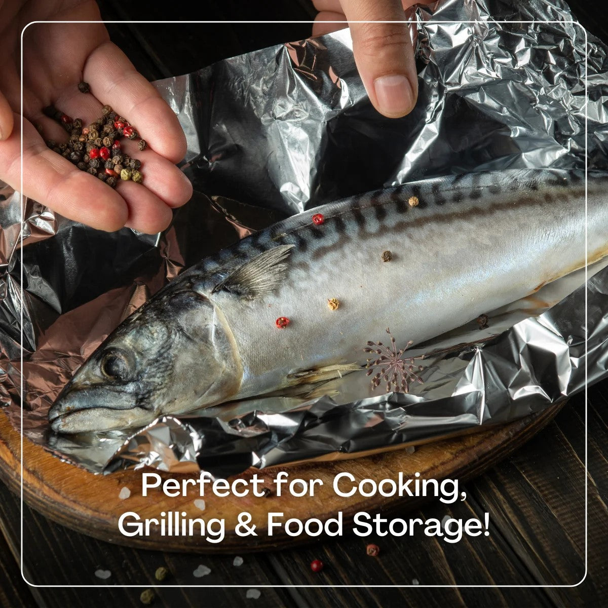 Watson Distributing 18" X 500' Food Service Standard Aluminum Foil Roll