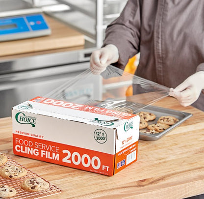 Watson Distributing 12" X 2000' Food Service Film With Serrated Cutter