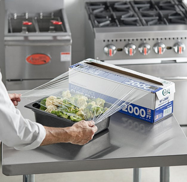 Watson Distributing 18" X 2000' Foodservice Film With Serrated Cutter