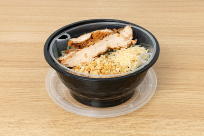 BUNDLE: 50oz Microwaveable Noodle Bowl with Insert and Lid, White, 240 Sets