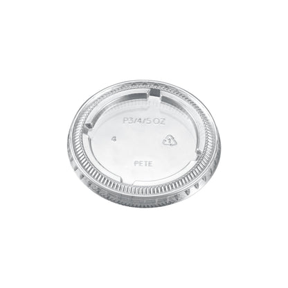 Flat Lid for Portion Cup 3.25 oz, 4 oz, and 5.5 oz, 2500 pc