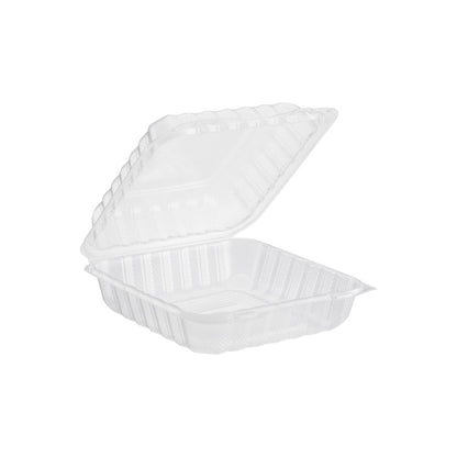 Microwaveable Hinged Container, 8" x 8", 150pc