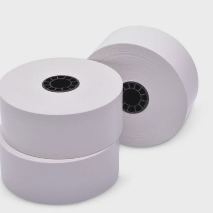 40 mm x 270 ft Iconex Sticky Media Full-Tack, 12 per Carton, 80 GSM Facestock, 100 mm OD, No Sense Mark