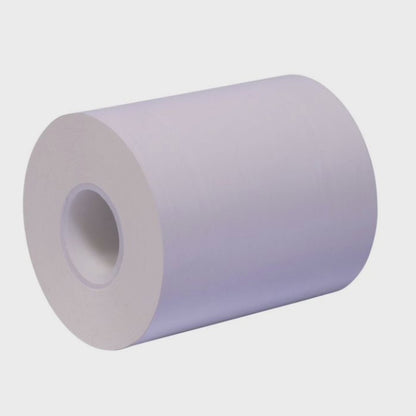 80 mm x 240 ft Iconex MAXStick®2GOPlusD, 32 per Carton, 55 GSM Facestock, 83 mm OD, No Sense Mark