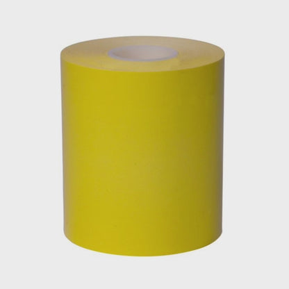 80 mm x 170 ft Iconex MAXStick®PlusD CANARY, 32 per Carton, 74 GSM Facestock, 80 mm OD, No Sense Mark