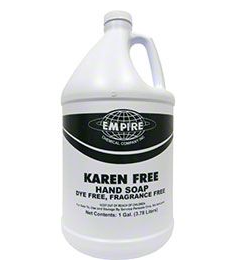 Karen Free Hand Soap Dye Free Fragrance Free – Gallon 1 Gallon